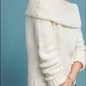 Anthropologie Sweaters - NWT Anthropologie Natalia Off Shoulder Sweater Anthropologie Sweaters - NWT Anthropologie Natalia Off Shoulder Sweater